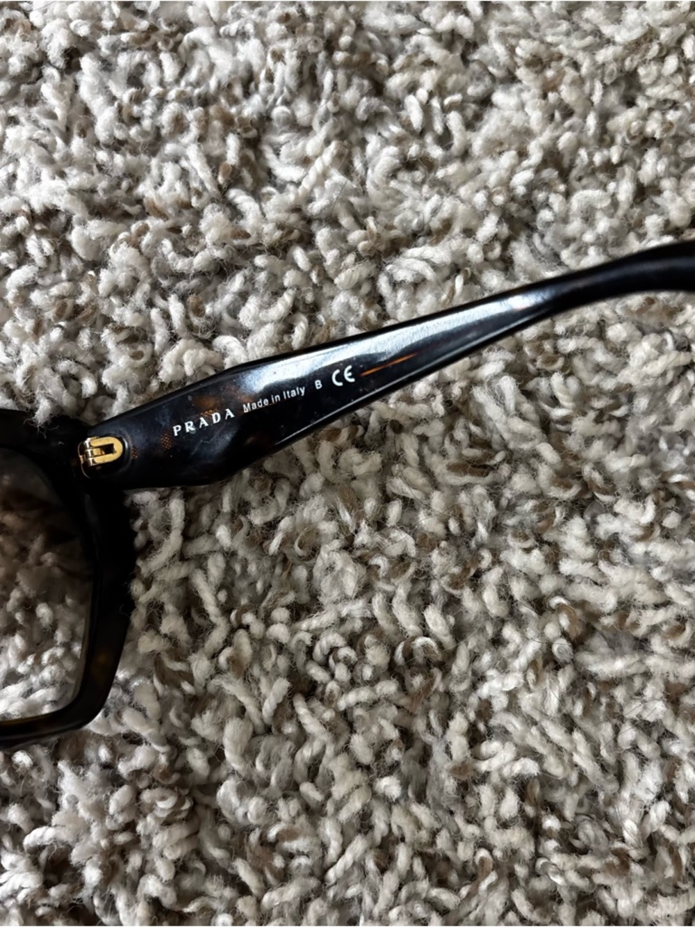 Prada brown heritage jackee O Oversized Gradient Sunglasses authentic no case - Picture 8 of 10